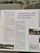 Infotafel Wasserschloss <br>